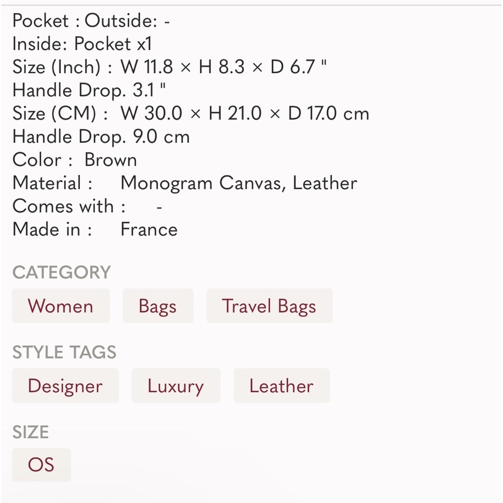 Louis Vuitton Speedy 30 Monogram purse classic LV monogram handbag π― authentic - Picture 10 of 10